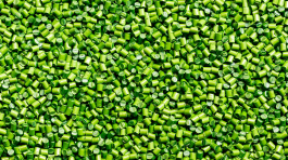 green plastic resin ( Masterbatch ) for background